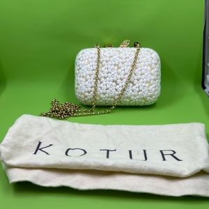KOTUR embroidered clutch